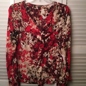 DANA BUCHMAN Shirt. Striking Colors! NWOT. SZ 2